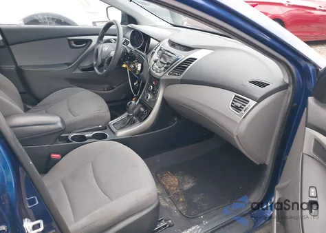 2016 Hyundai Elantra Se from USA, damaged, VIN 5NPDH4AE2GH671307